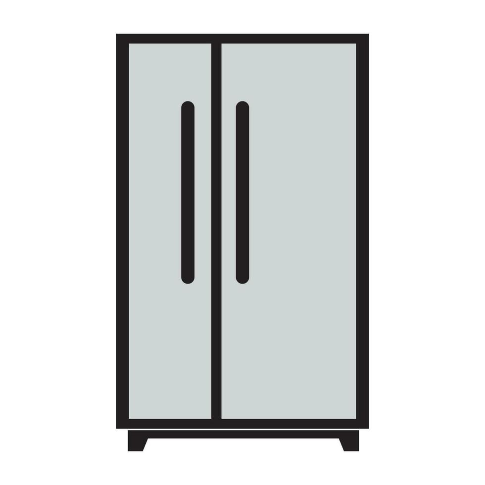 Kühlschrank Symbol Logo Vektor Design Vorlage
