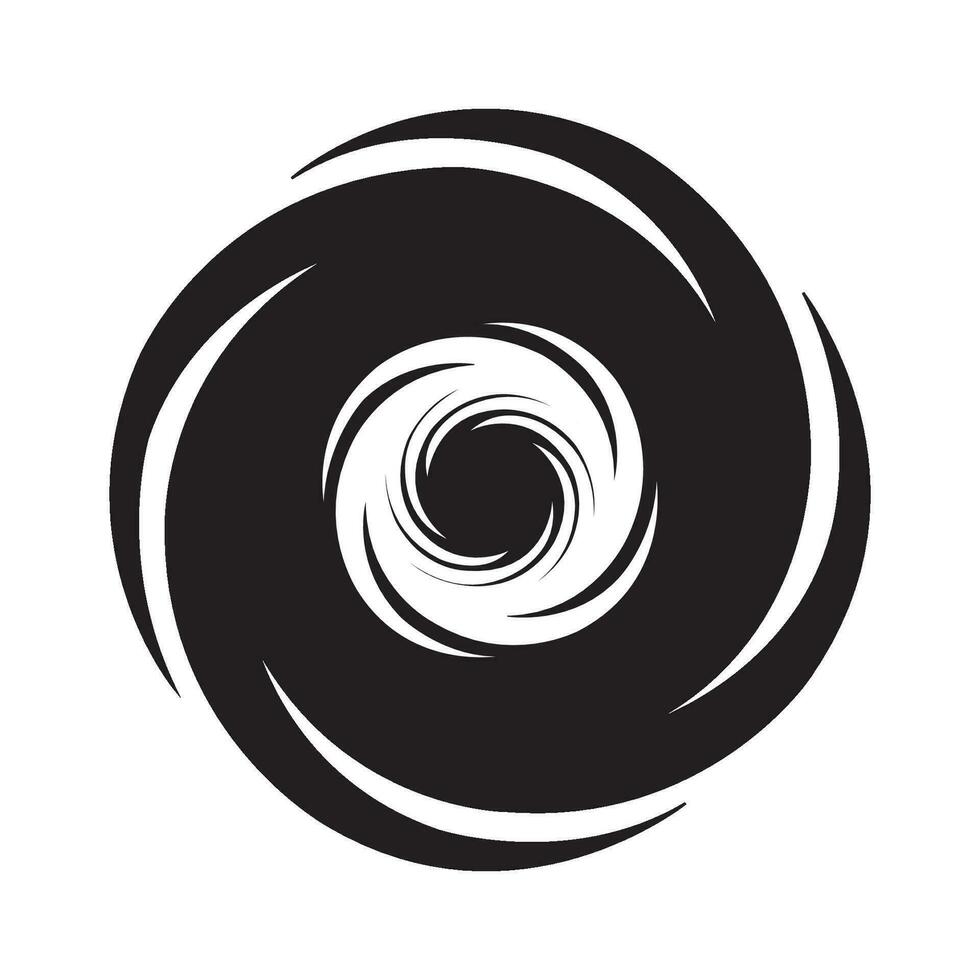 Wirbel Symbol Logo Vektor Design Vorlage