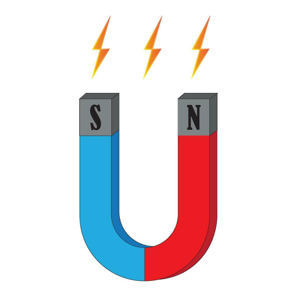 Magnet Symbol Logo Vektor Design Vorlage
