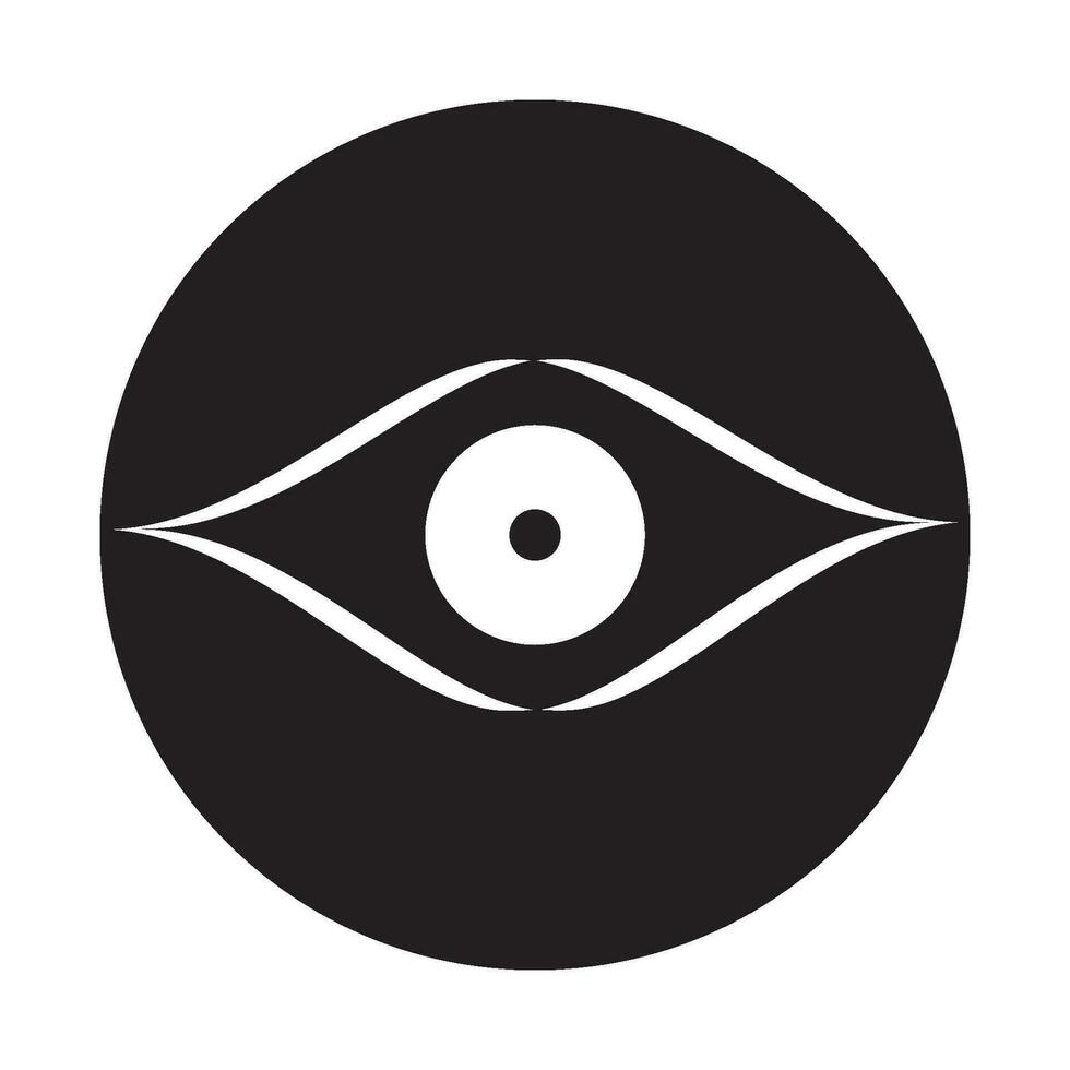 Auge Symbol Logo Vektor Design Vorlage