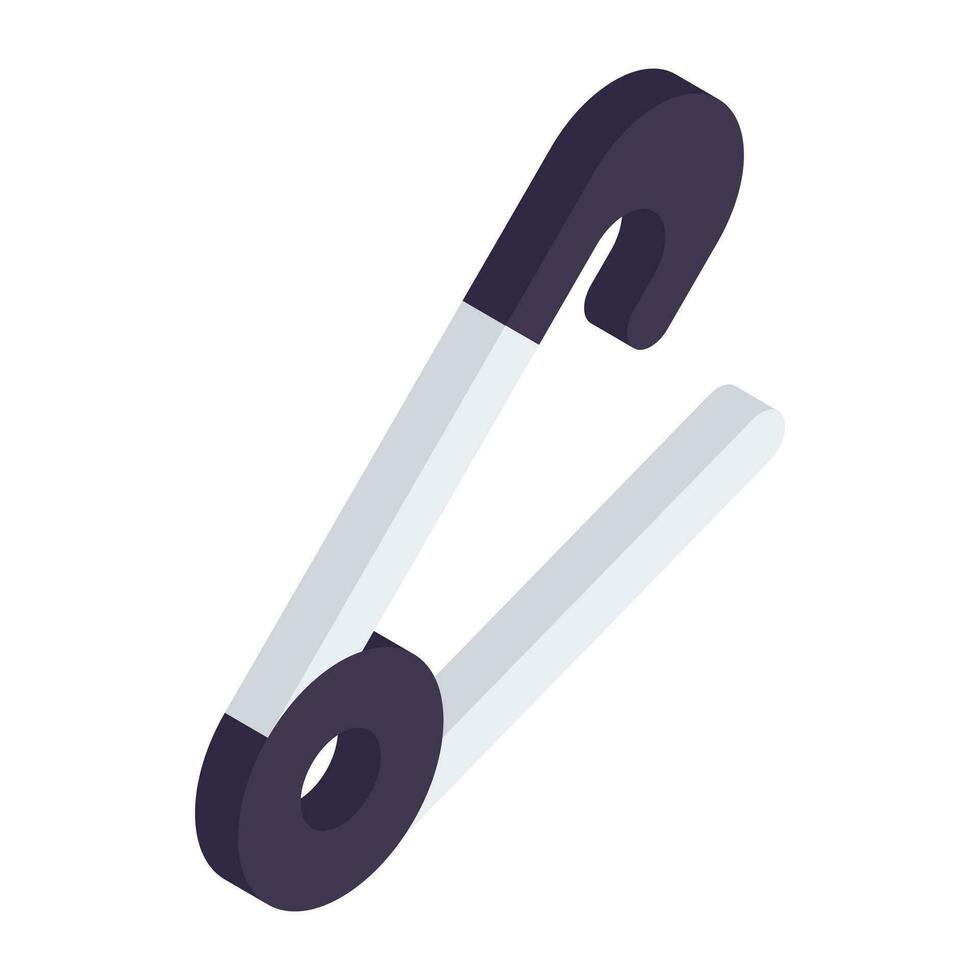 ein farbig Design Symbol von Sicherheit Stift vektor
