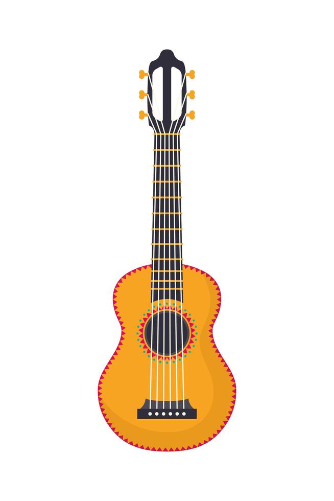 gitarr musikinstrument vektor