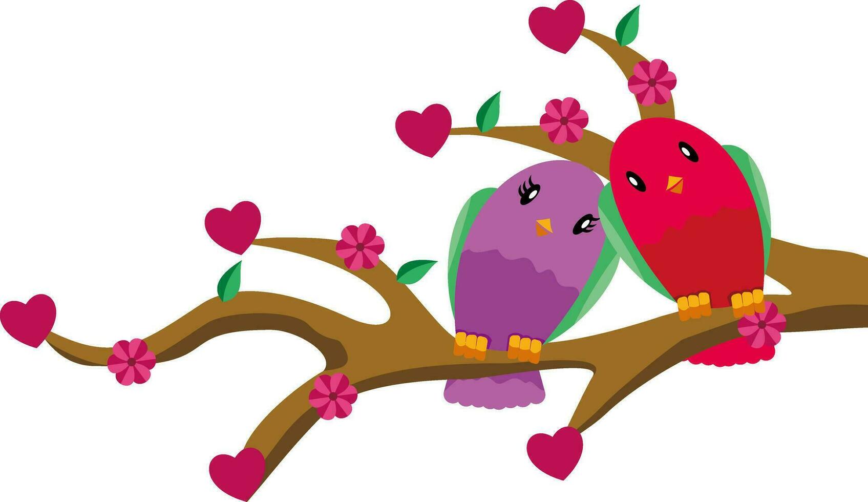 Valentinsgrüße Tag Hintergrund Design mit Herz Aufkleber verstreut vektor