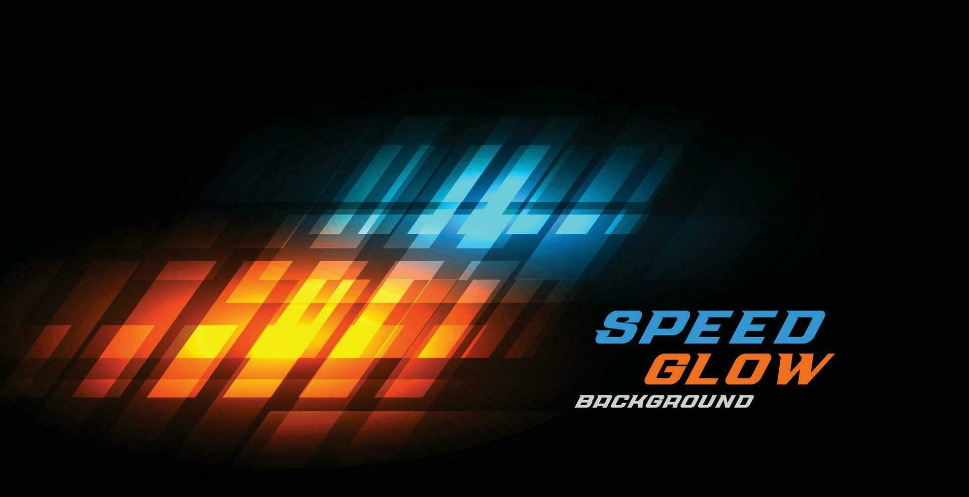 abstrakt Sport dynamisch glühend Geschwindigkeit Hintergrund vektor