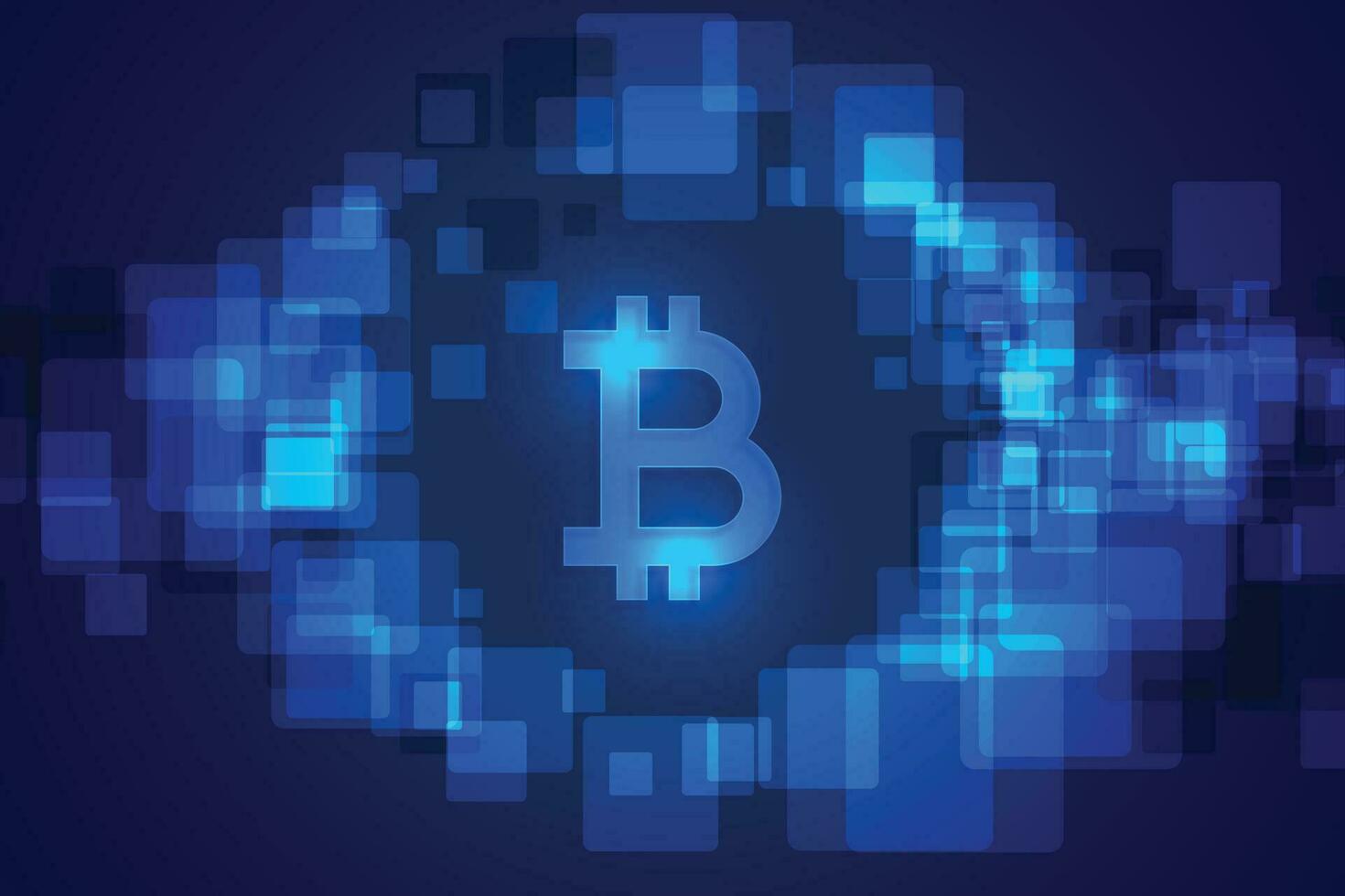 bitcoin crypto teknologi valuta trogen bakgrund design vektor