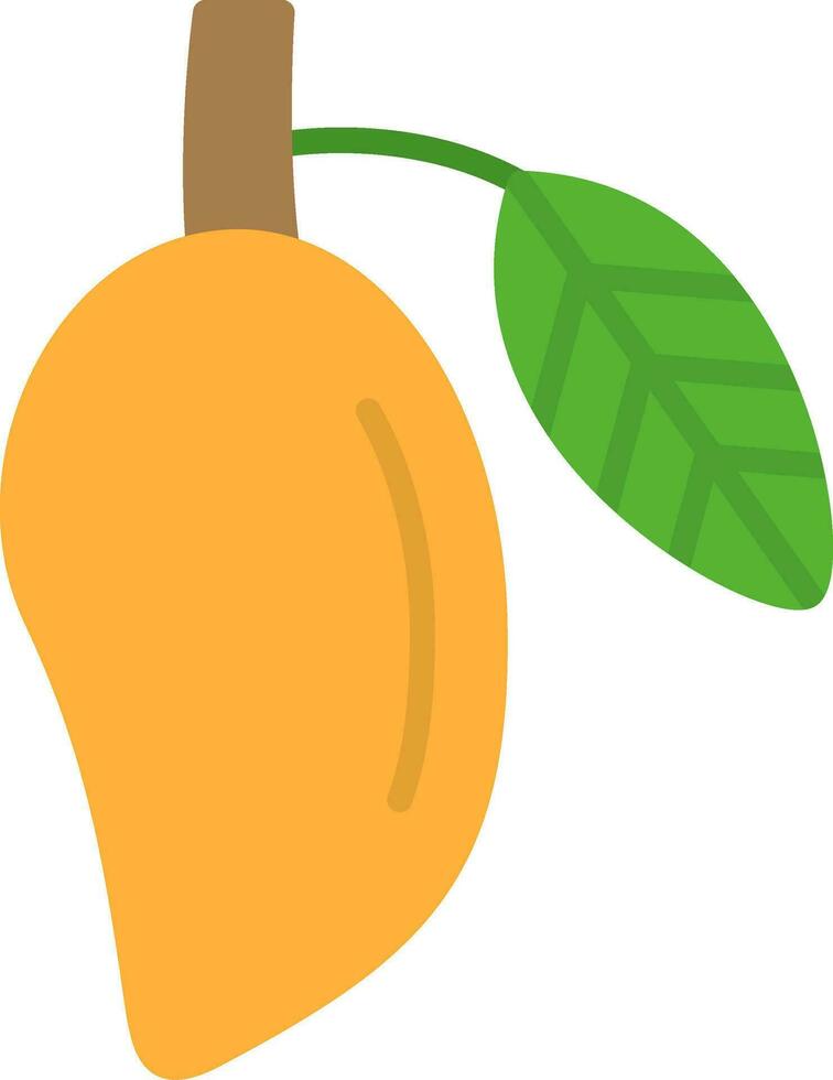 Mango eben Symbol vektor