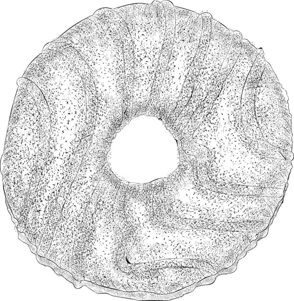 trendige Donut-Konzepte vektor