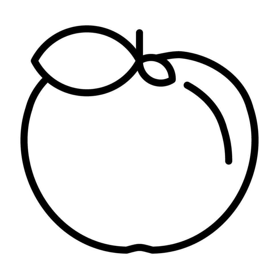 Apple-Vektor-Symbol vektor