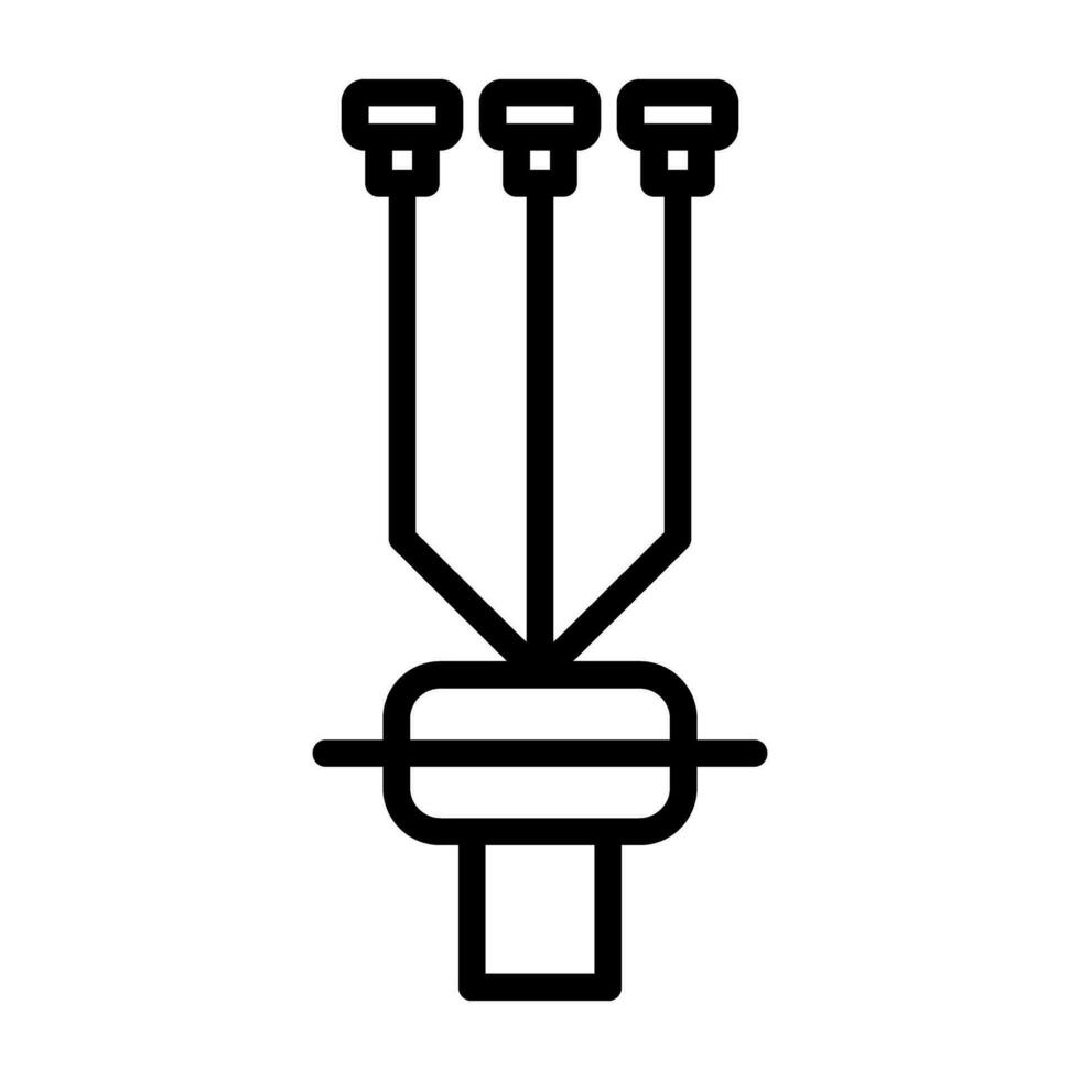 Kabel Beendigung Kit Vektor Symbol