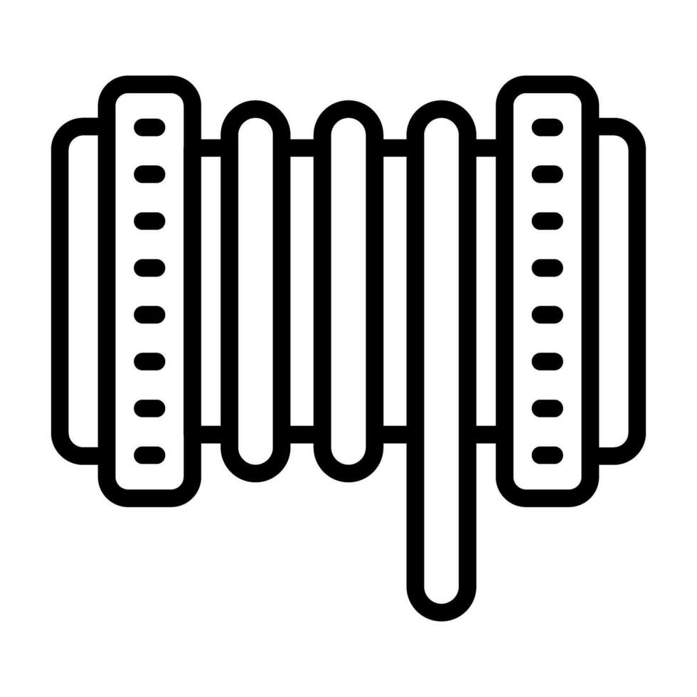 Kabel Walze Vektor Symbol