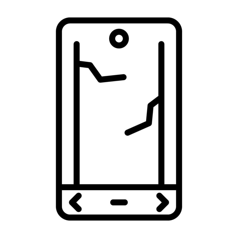 Smartphone-Vektorsymbol vektor