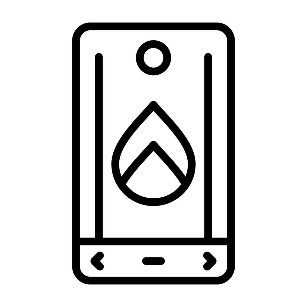 Smartphone-Vektorsymbol vektor