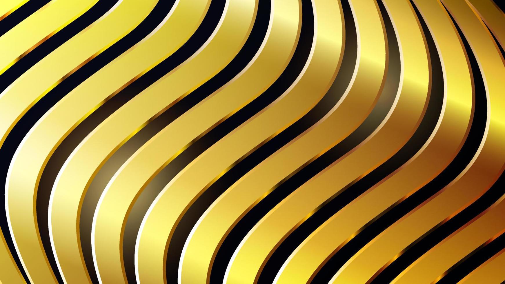 abstrakt bakgrund lyx gyllene linjer modern design vektor