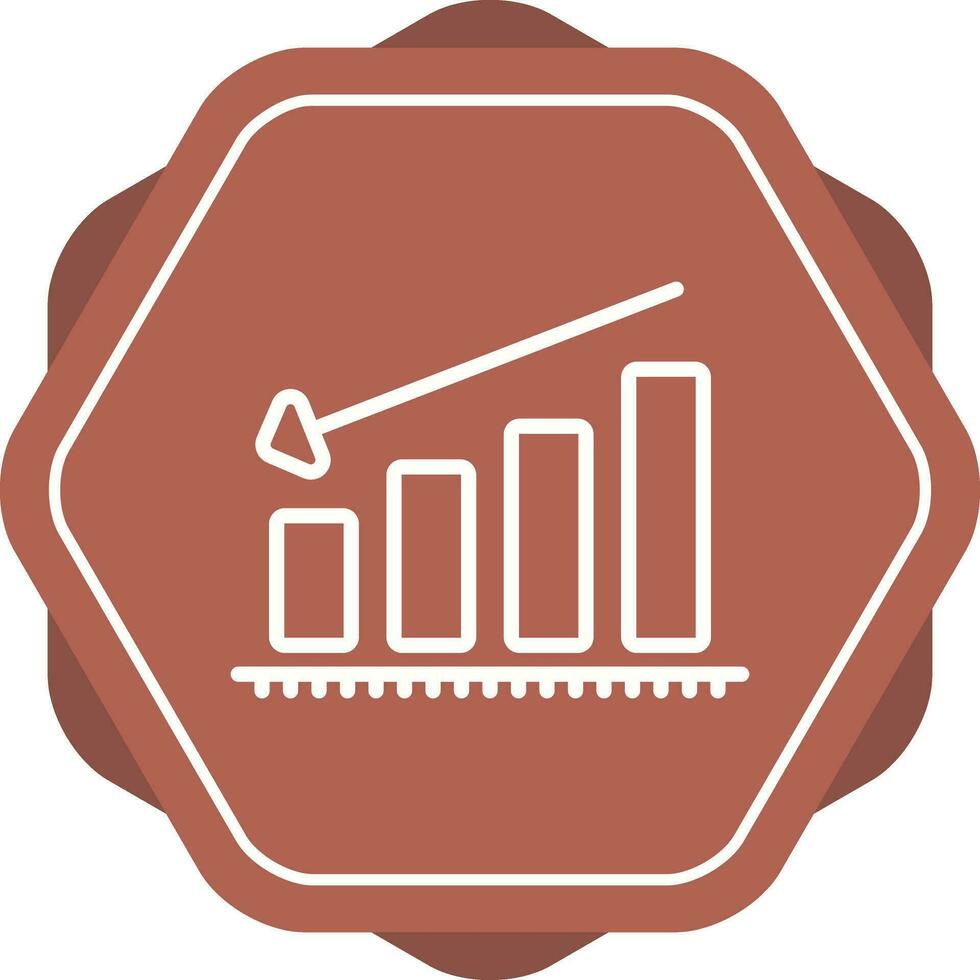 Diagramm abnehmend Vektor Symbol