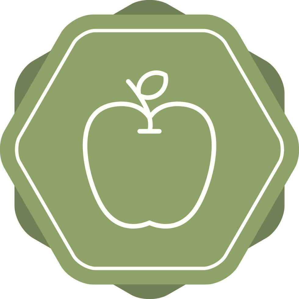 Apple-Vektor-Symbol vektor