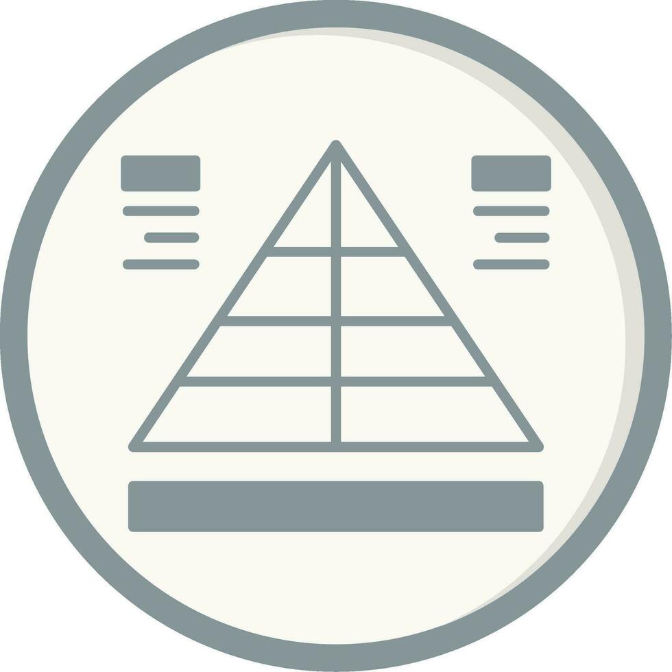 Pyramide Vektor Symbol