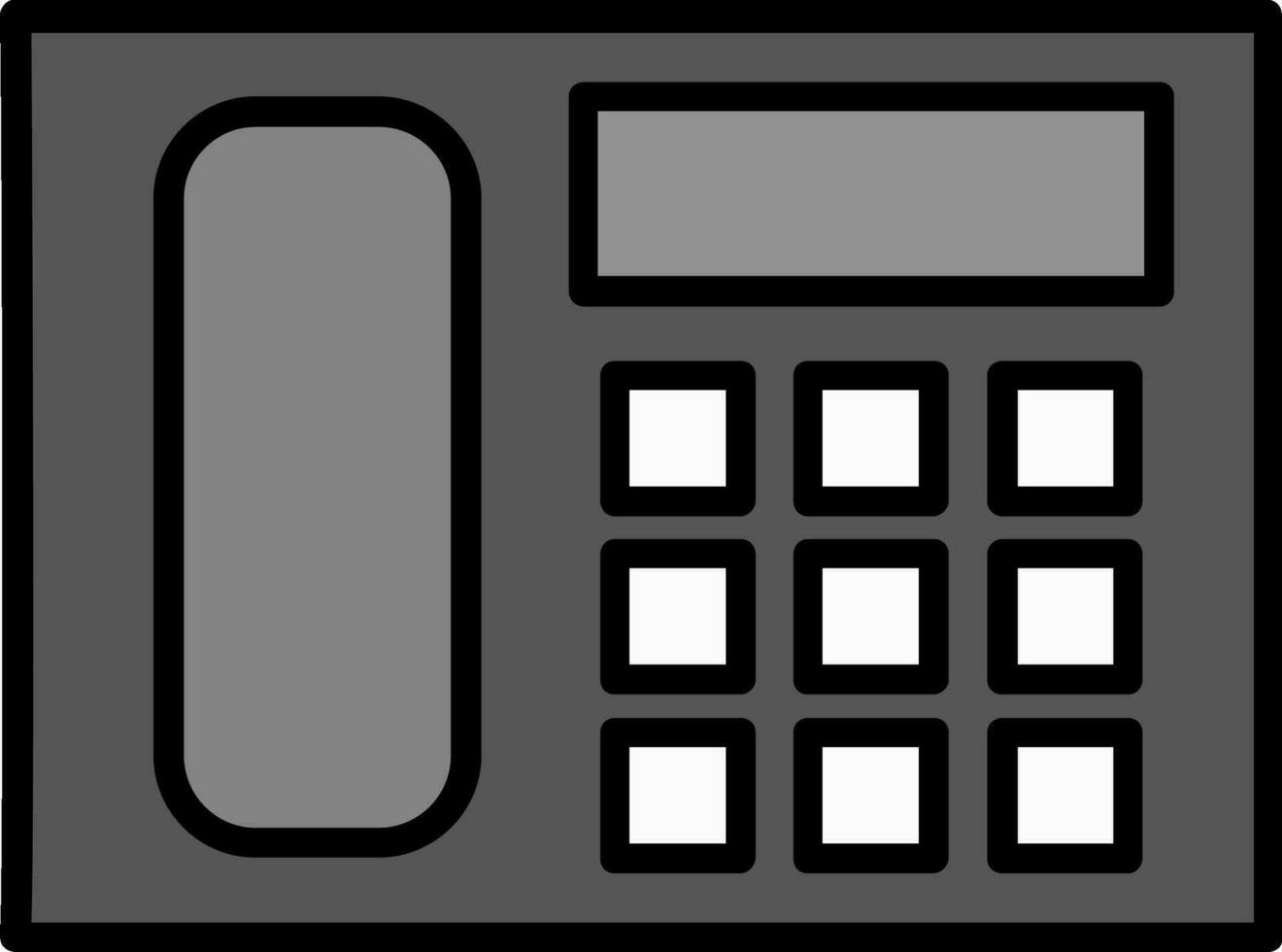 telefon vektor ikon