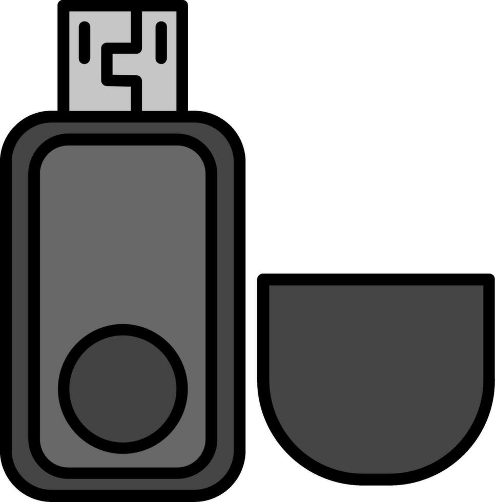 USB-Vektorsymbol vektor