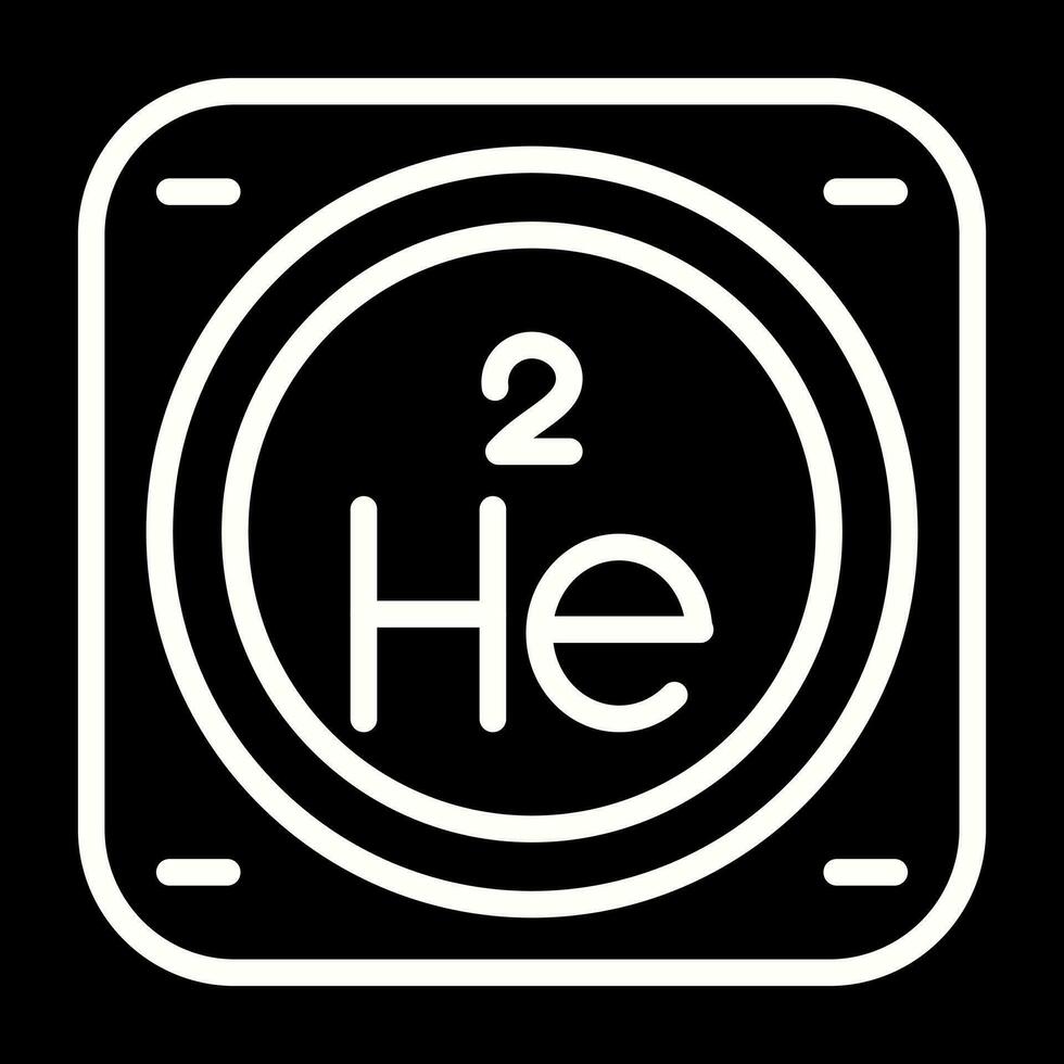 Helium Vektor Symbol