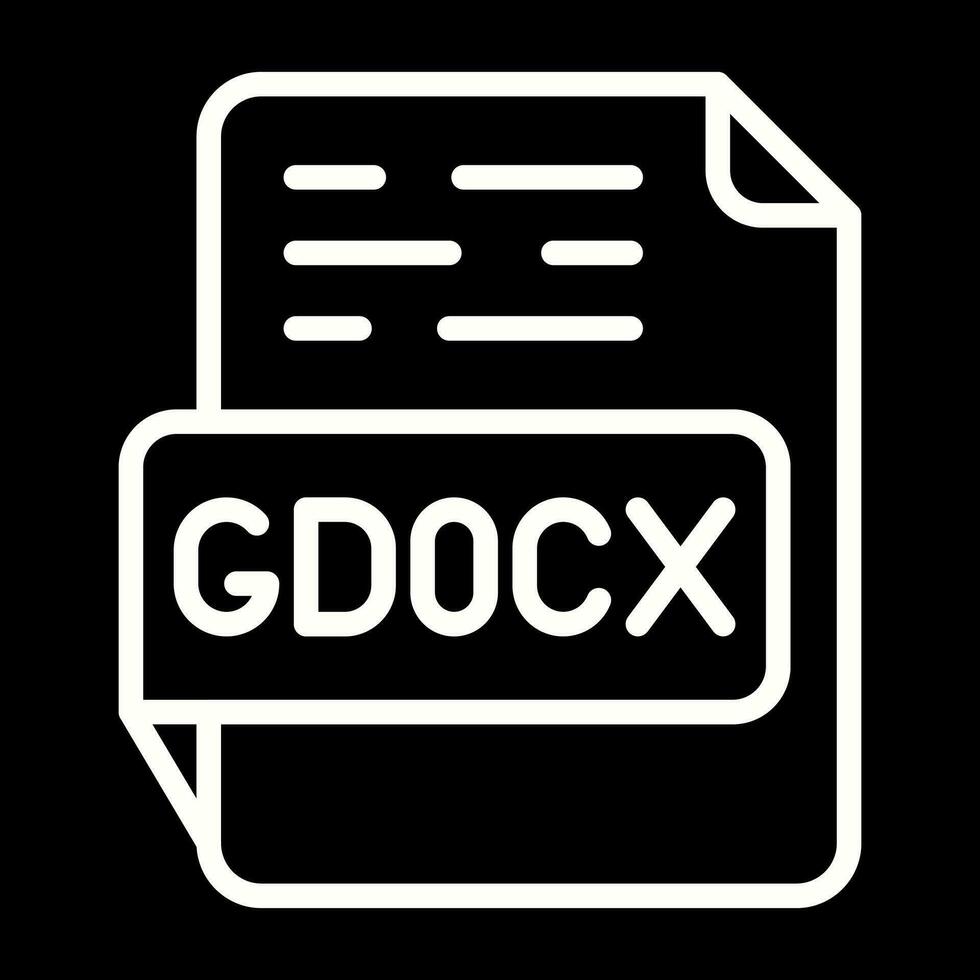 gdocx vektor ikon