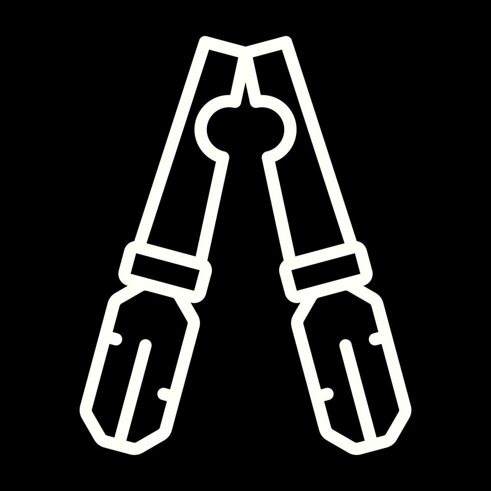 Kabel Crimper Vektor Symbol