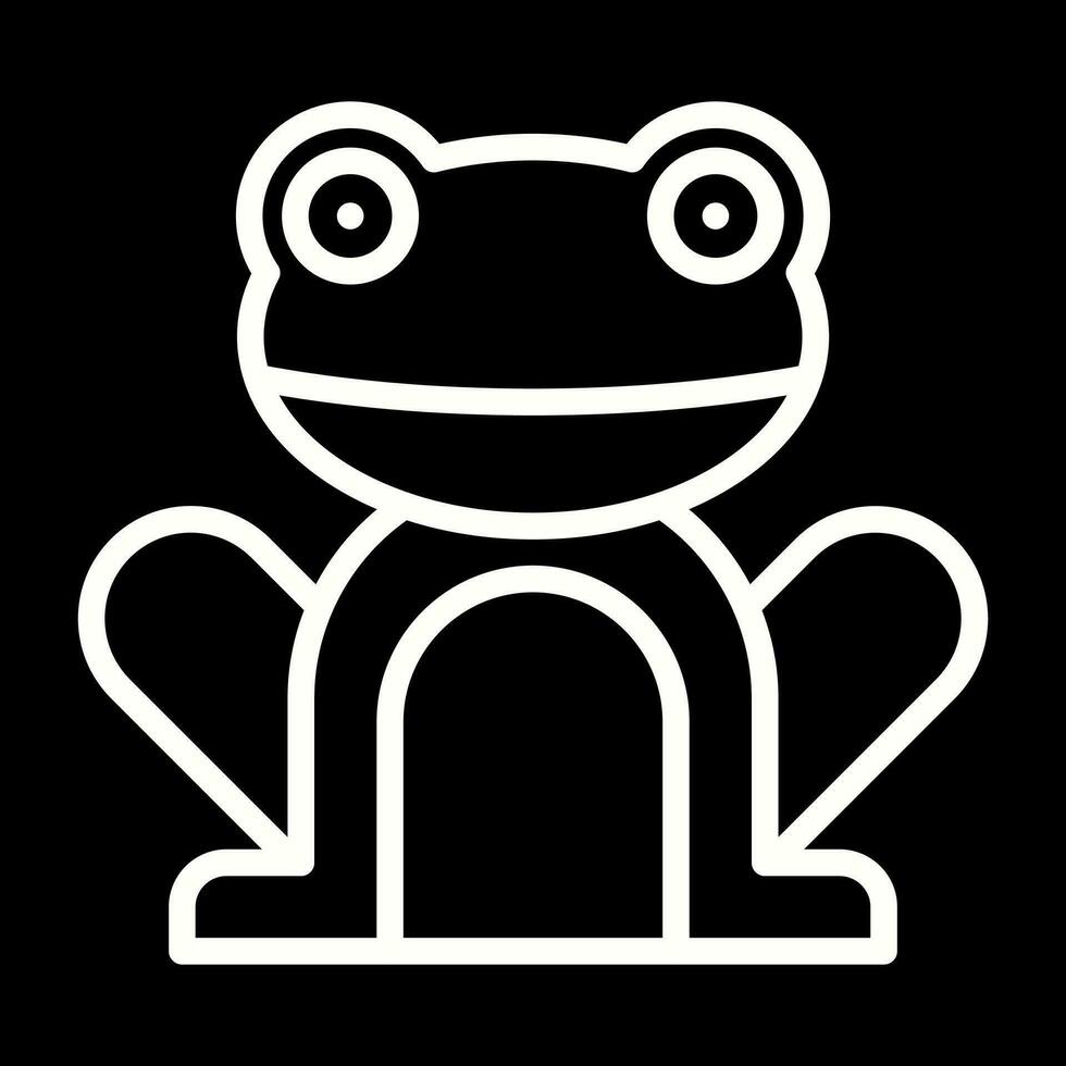 Frosch-Vektor-Symbol vektor