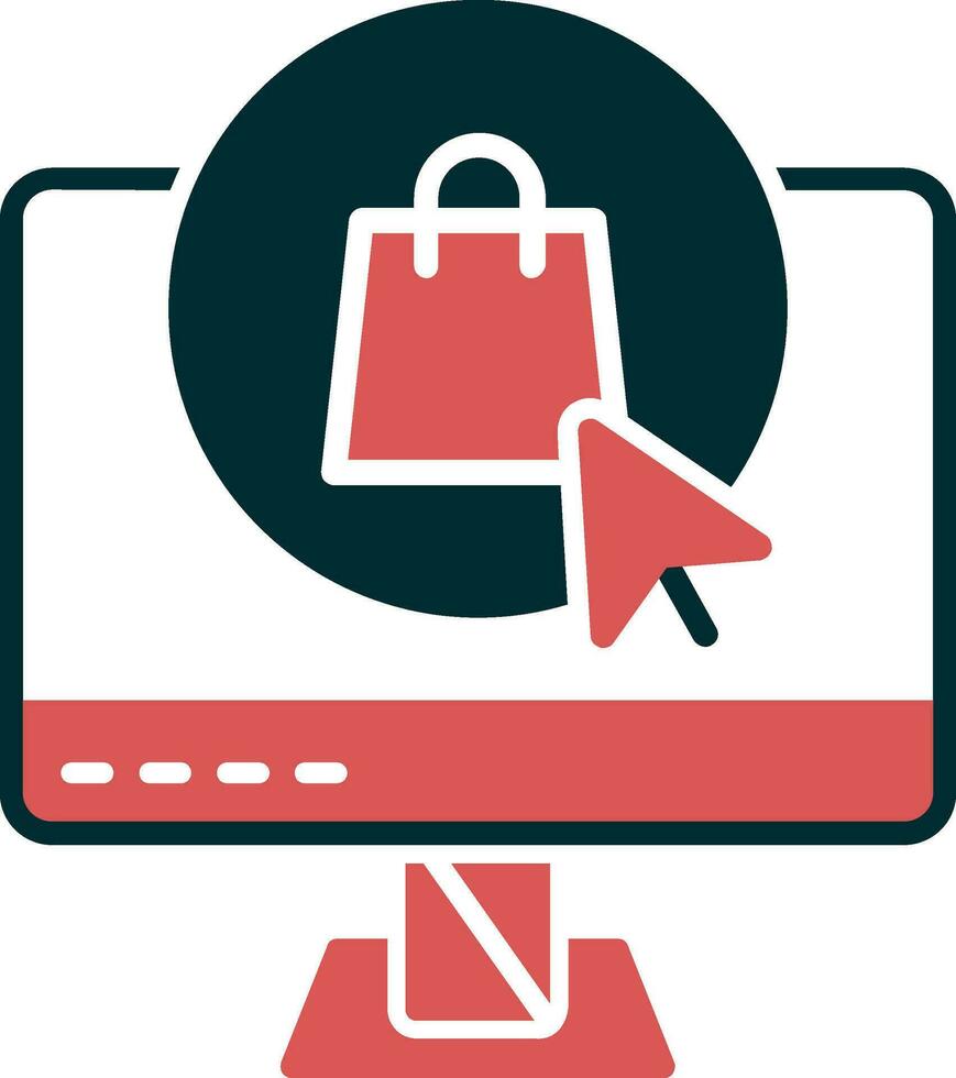 E-Commerce-Vektorsymbol vektor