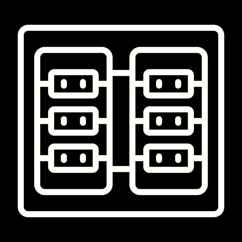 Server Zimmer Vektor Symbol