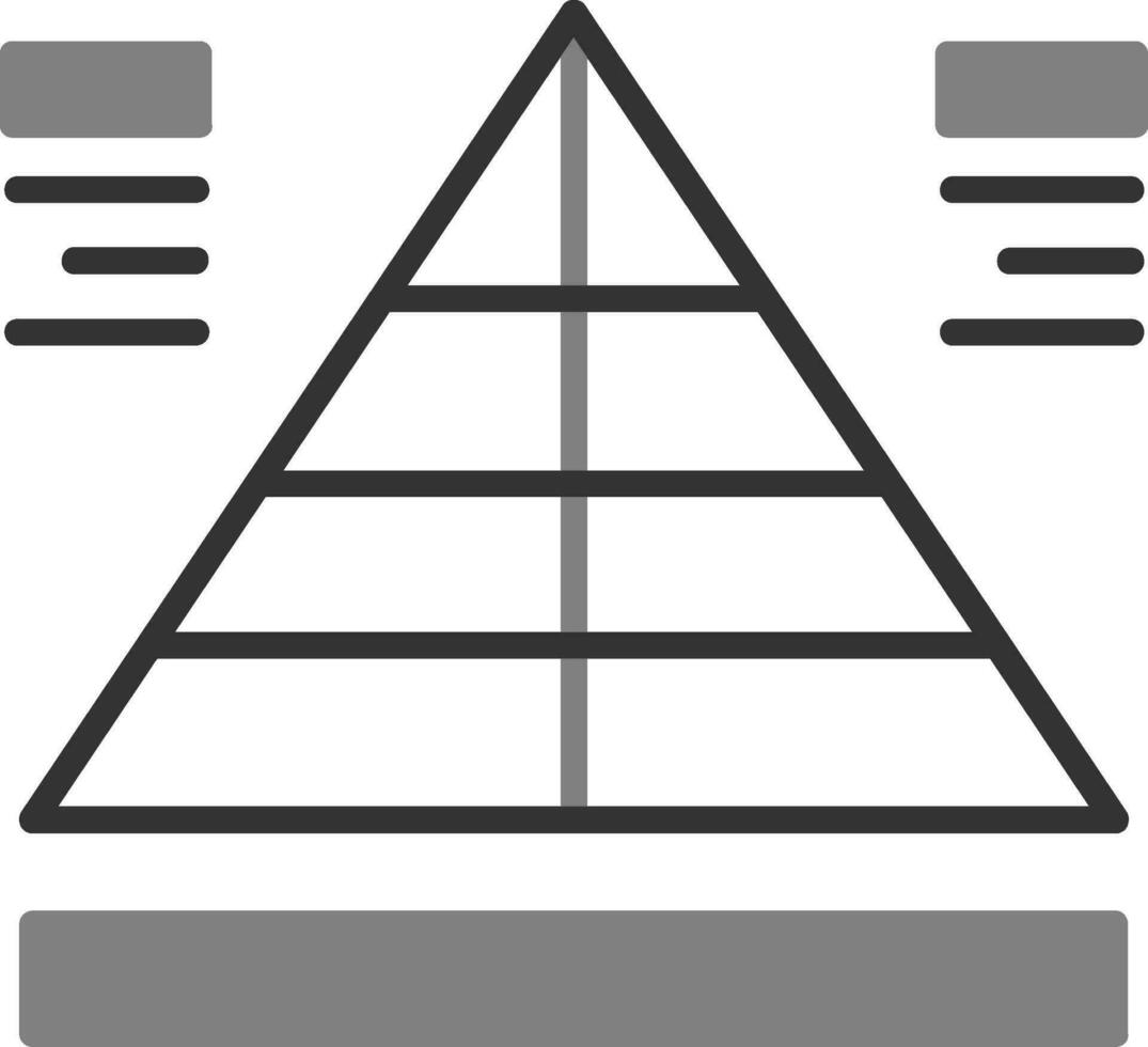 Pyramide Vektor Symbol