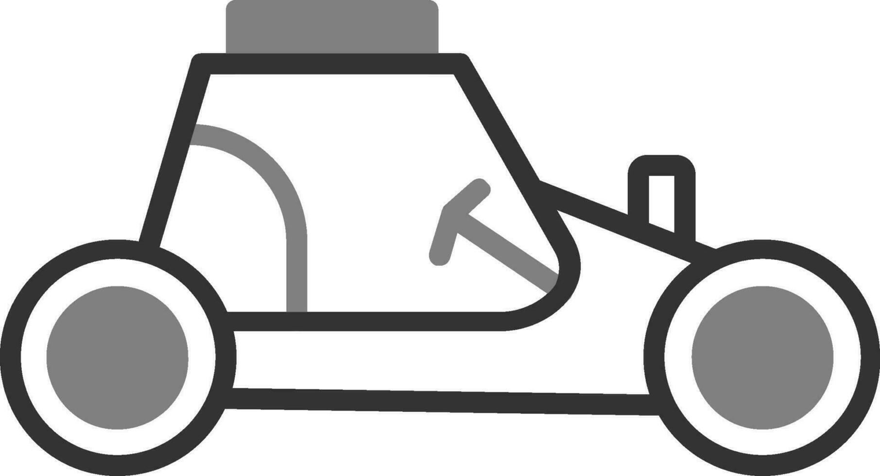 brach Buggy Vektor Symbol