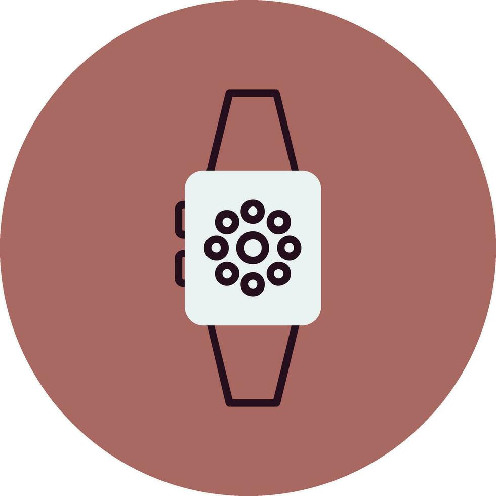 Smartwatch-Vektorsymbol vektor