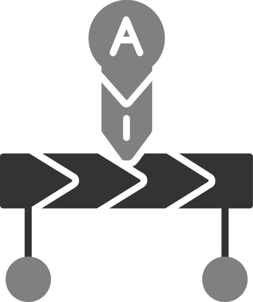 Timeline-Vektorsymbol vektor