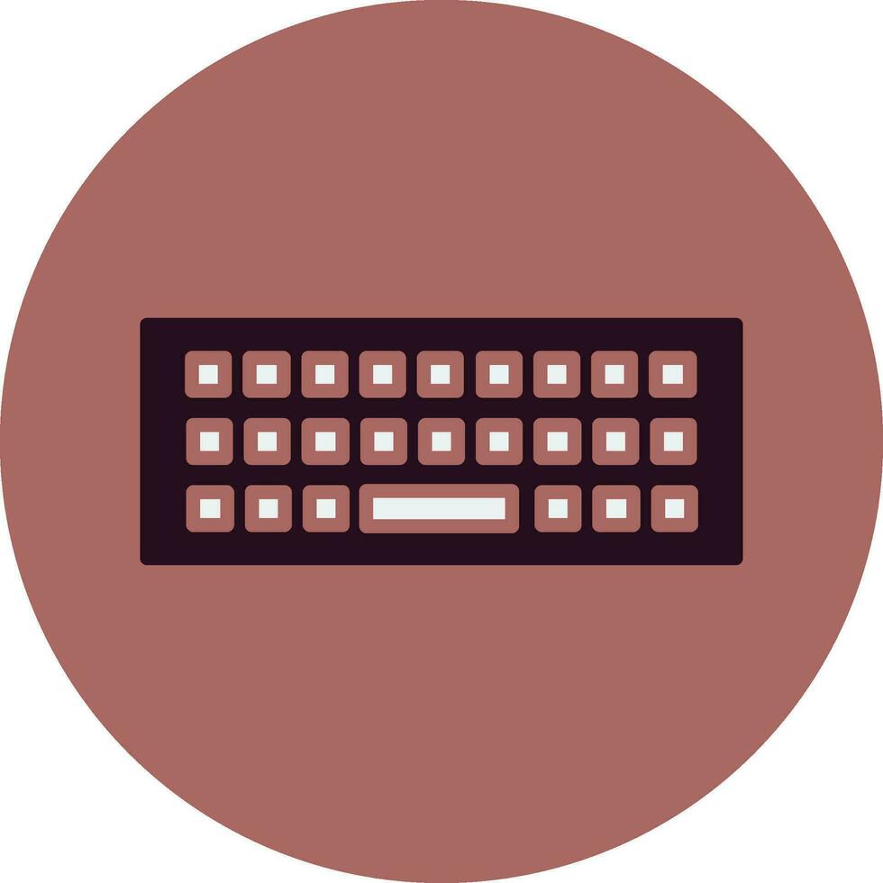 Tastaturvektorsymbol vektor