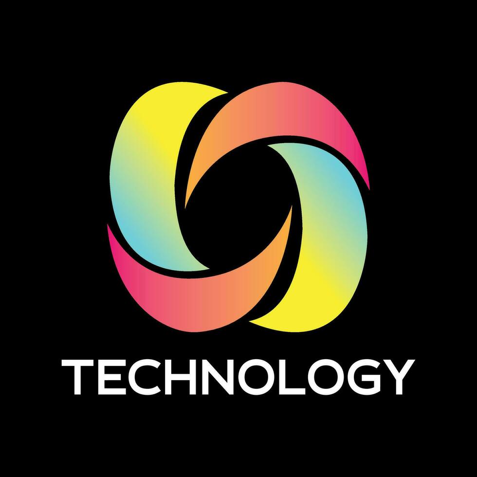 Technologie Logo Design Vektor Vorlage zum korporativ Identität, Technologie, Biotechnologie, Internet, System, künstlich Intelligenz und Computer.