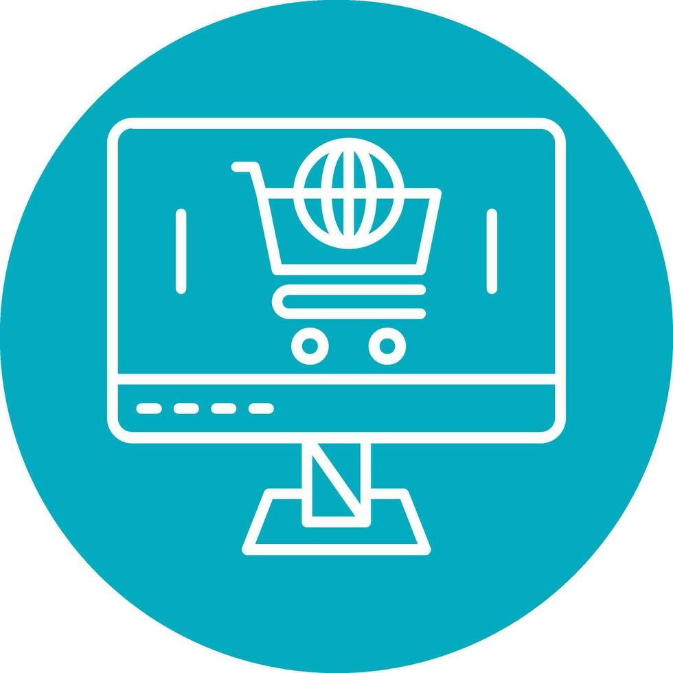 E-Commerce-Vektorsymbol vektor