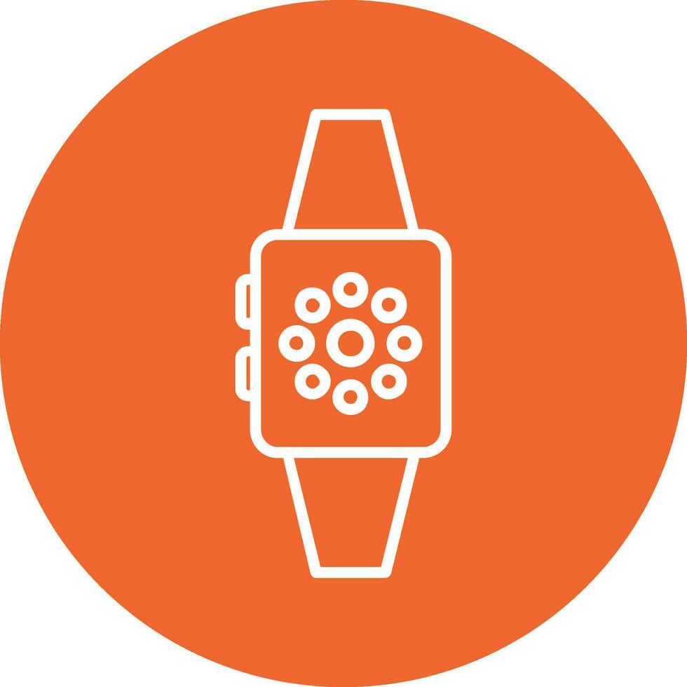 Smartwatch-Vektorsymbol vektor