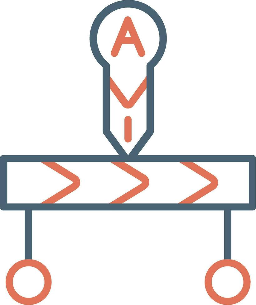 Timeline-Vektorsymbol vektor