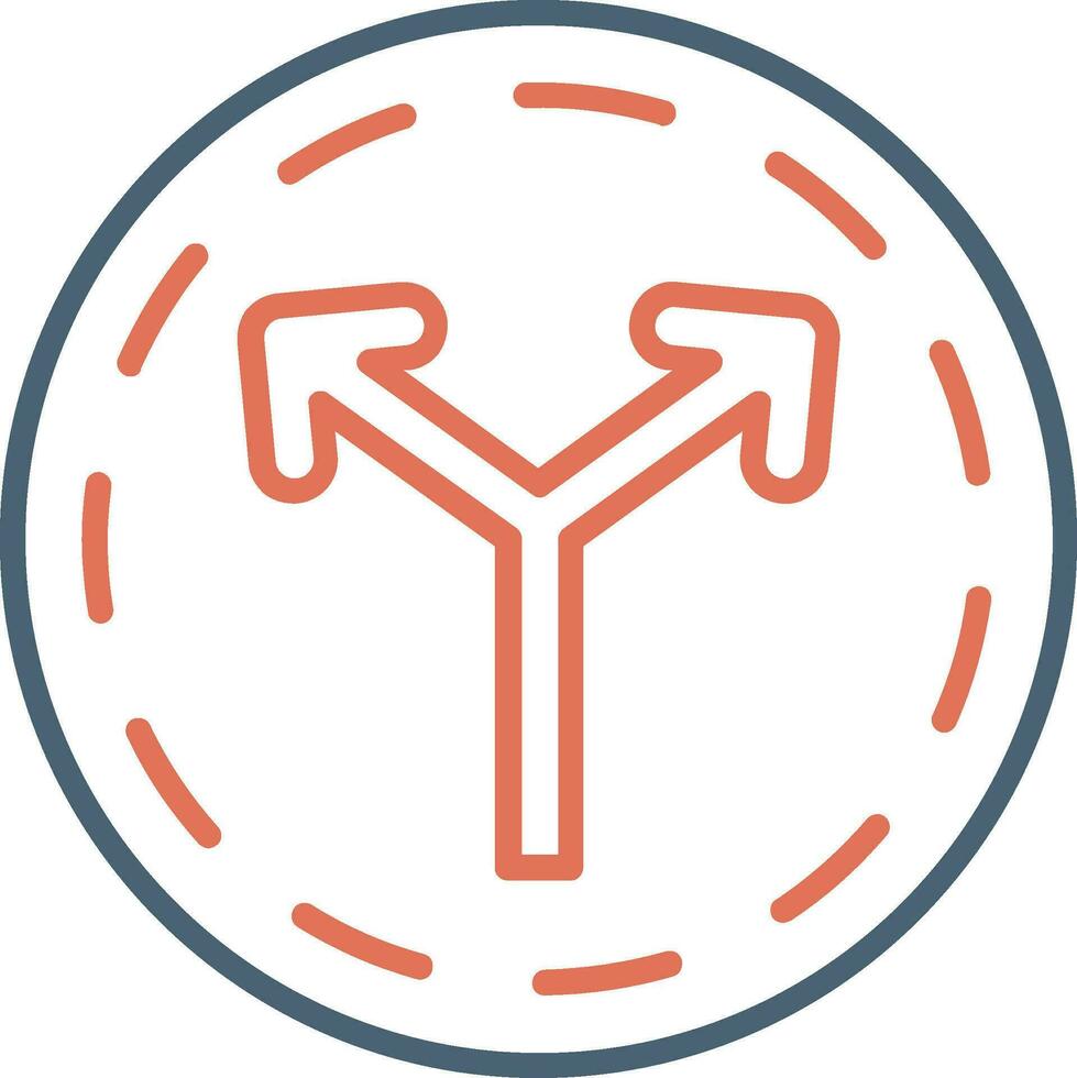 Teilt Vektor Symbol