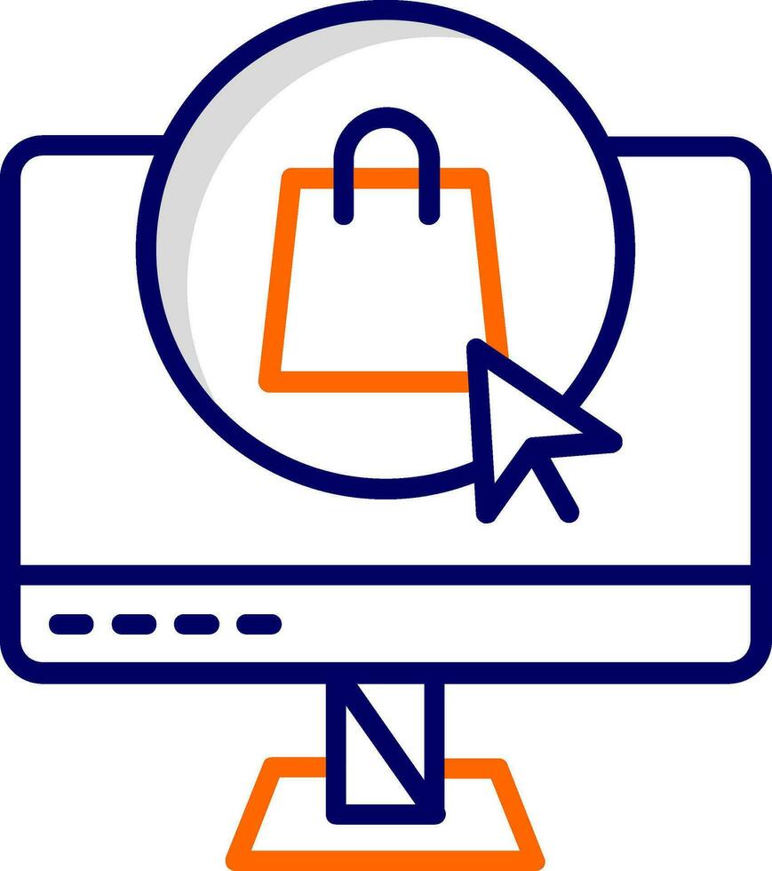 E-Commerce-Vektorsymbol vektor