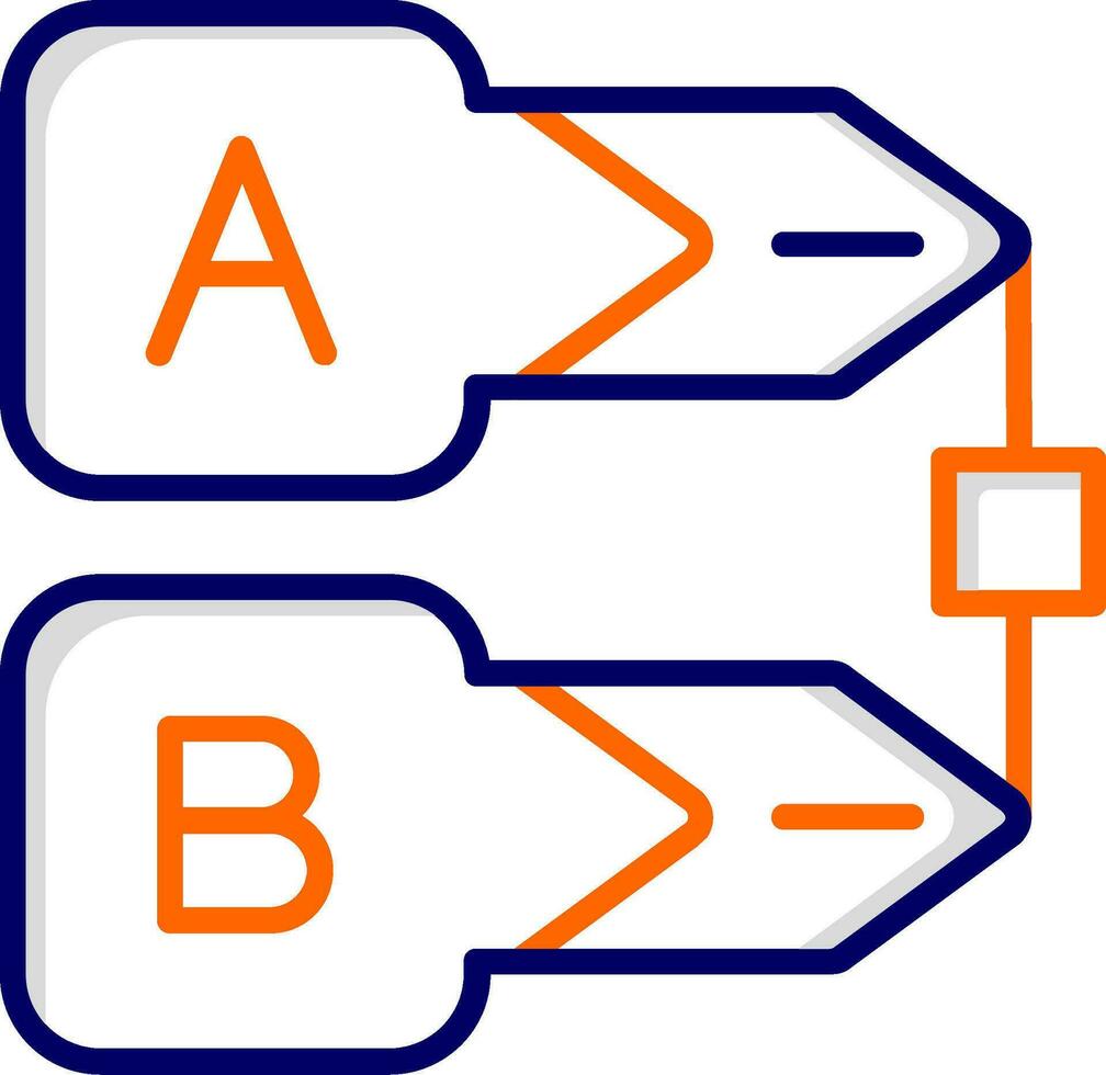 diagram vektor ikon