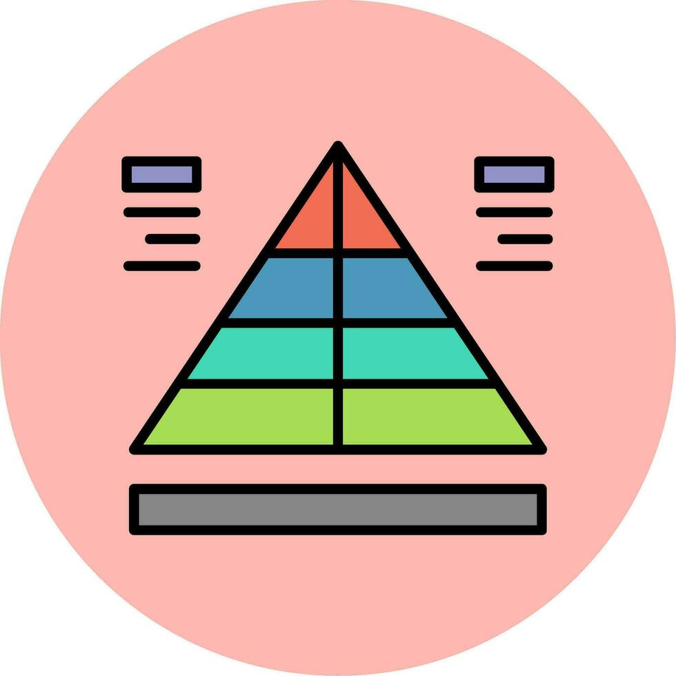 Pyramide Vektor Symbol