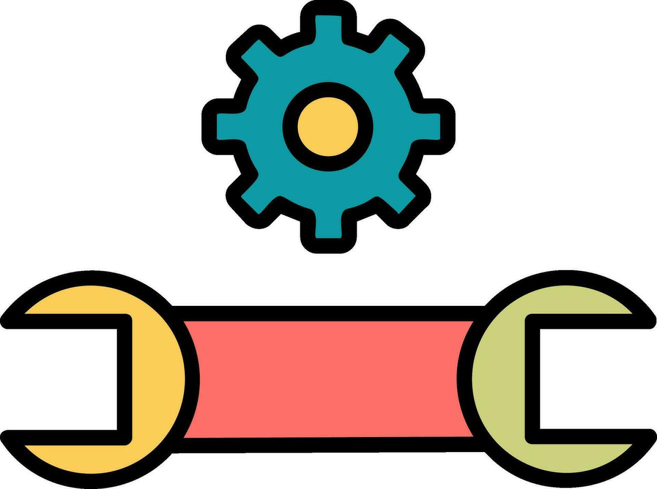 technisch Kompetenzen Vektor Symbol