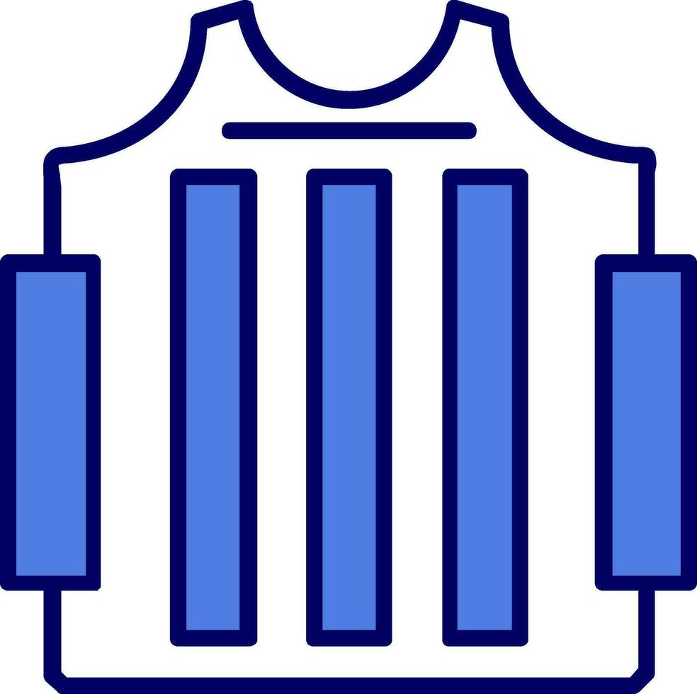 kugelsicher Weste Vektor Symbol