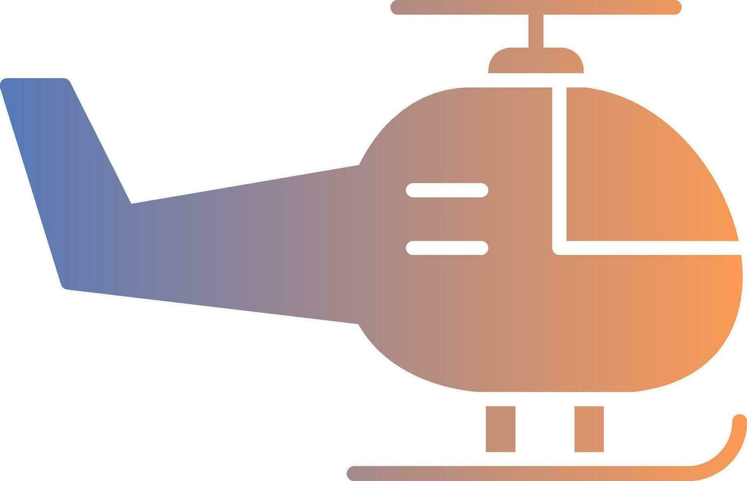 Helikopter-Gradienten-Symbol vektor