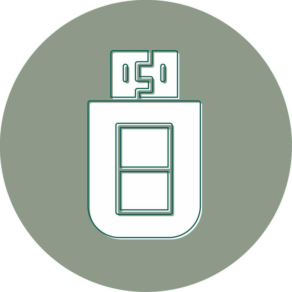 Vektorsymbol für USB-Laufwerk vektor
