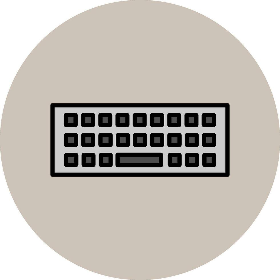 Tastaturvektorsymbol vektor