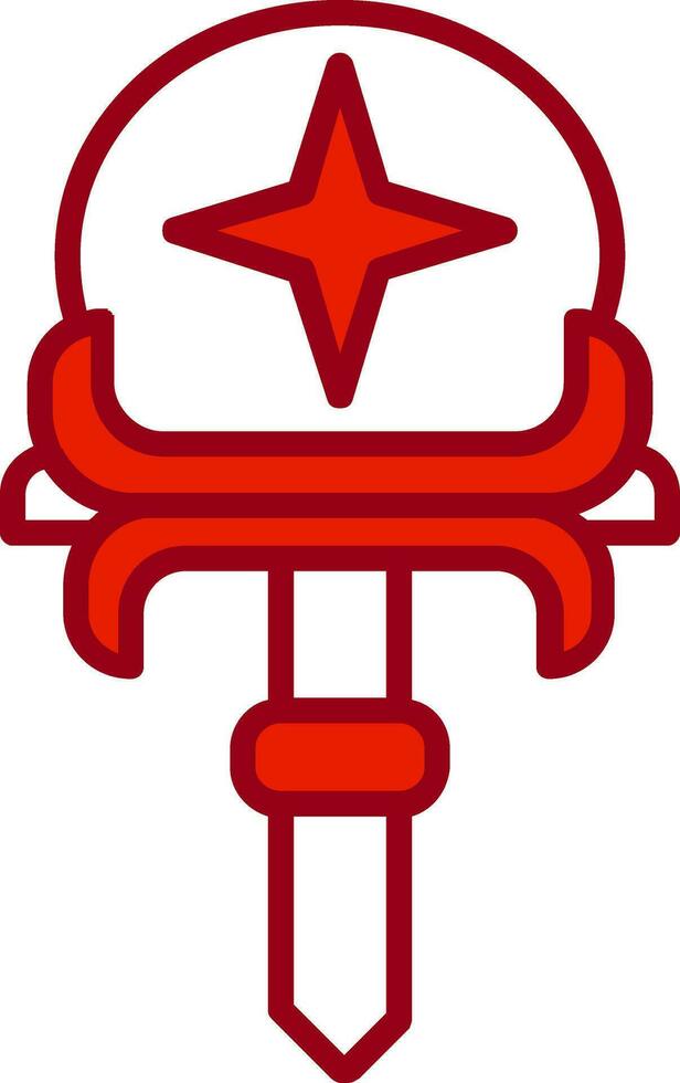 Zepter Vektor Symbol