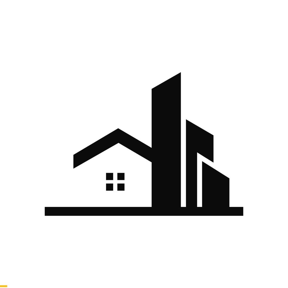 fastighetslogotyp designmall för företag och företag vektor