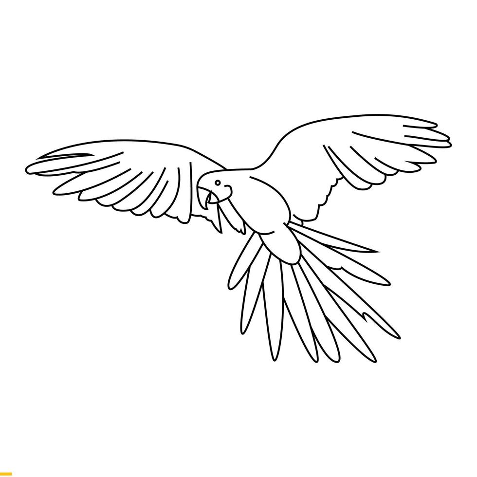 Bird Line Art Logo-Design für Unternehmen und Unternehmen vektor