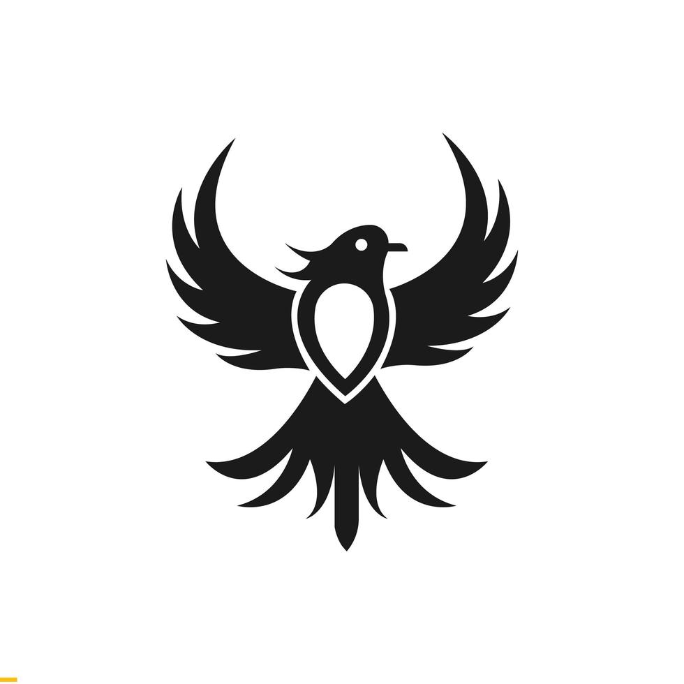 fågel vektor logotyp mall för företag och företag